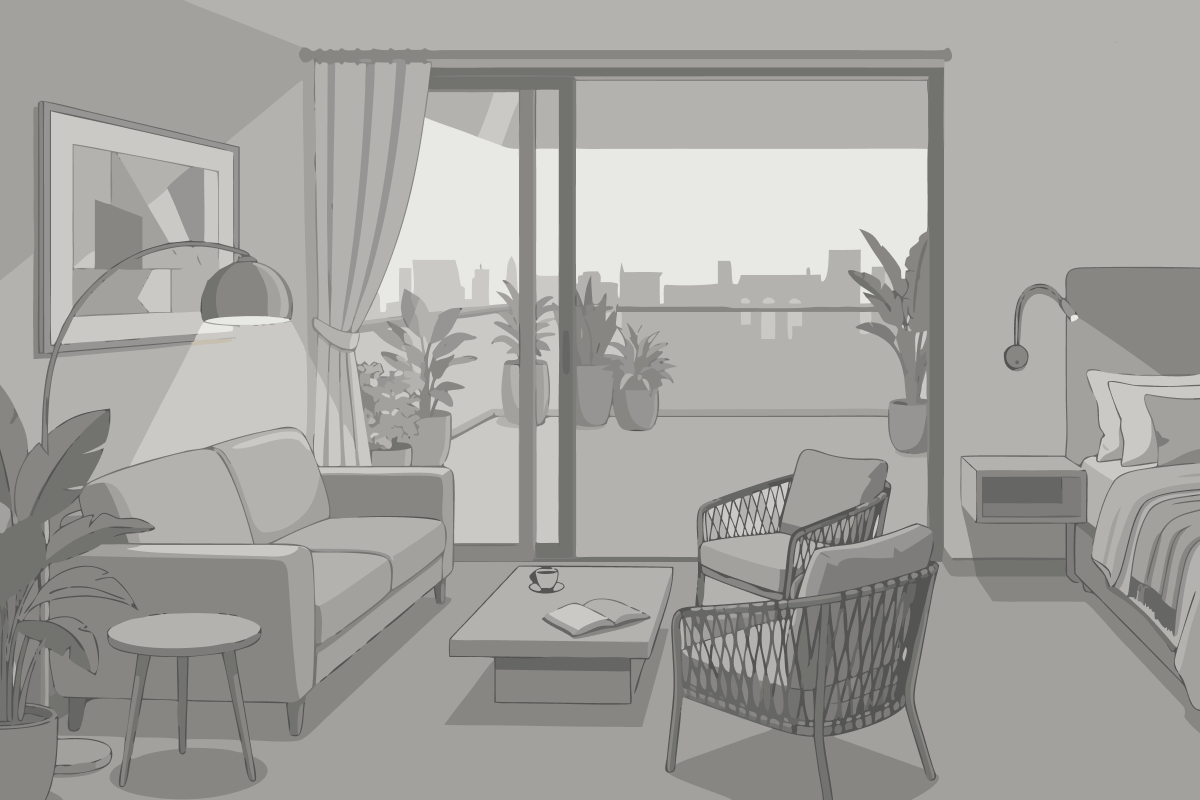 Apartamento con vistas al mar